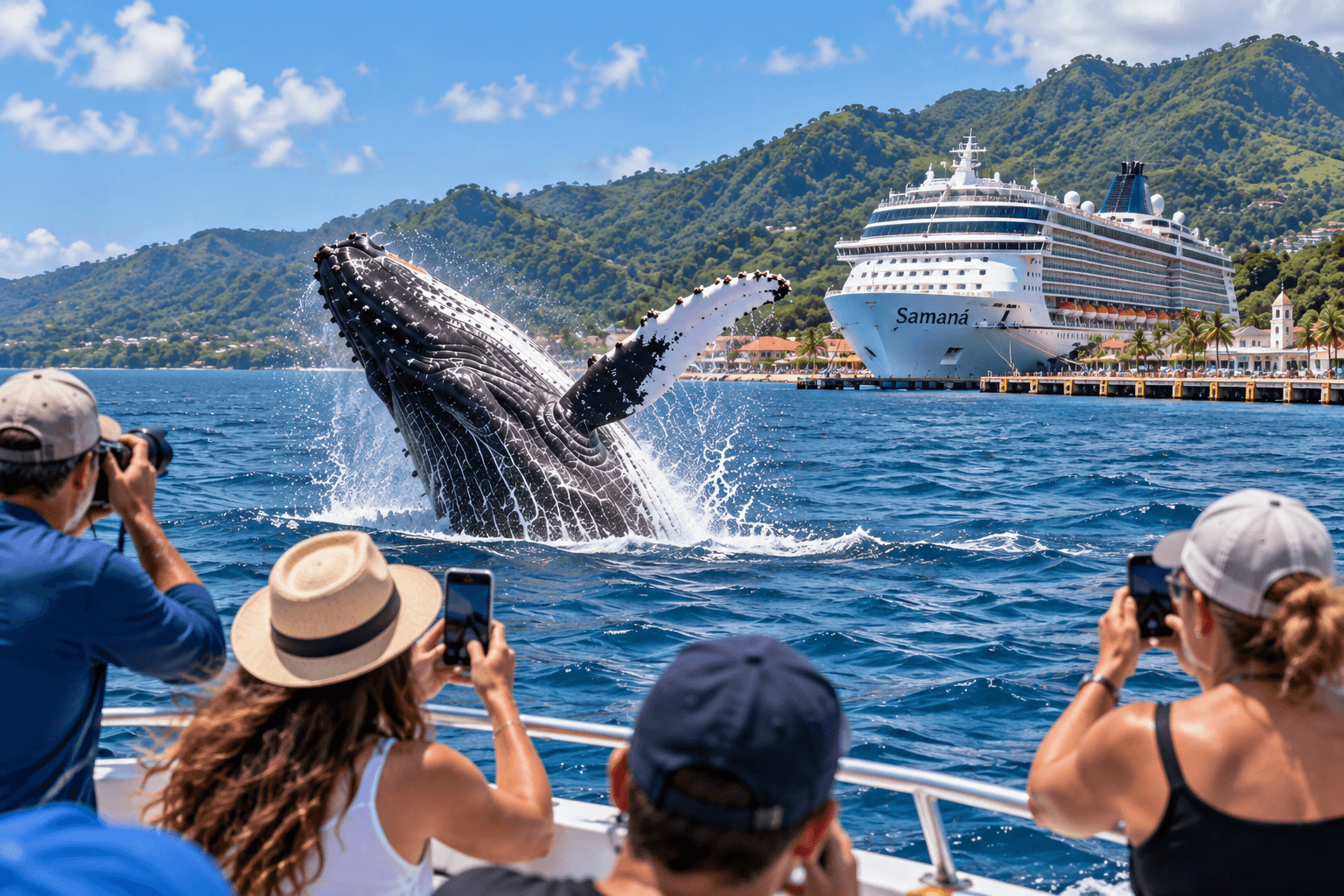 Samaná Whale Watching from a Cruise Ship: Shore Excursion Guide
